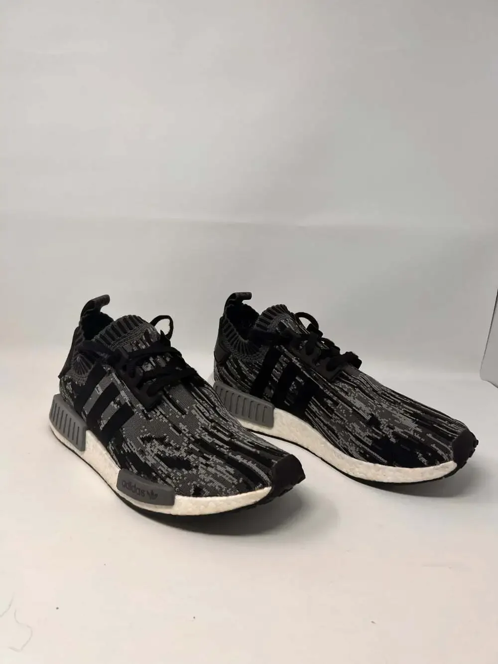 Size 11 - Adidas NMD_R1 Primeknit Grey Three